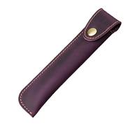ZEPFJHE Vintage Leather Pen Case Fountain Pen Pouches Leather Sleeve Fountain Sleeve Pencil Case for Women Men Elegant Organizers