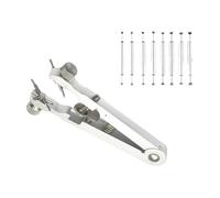 ZEPFJHE Watch Repair Plier Tool Set with 8pcs Stainless Steel Spring Plier for Strap Maintenance Band Pins Easy to Use Tool