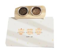 ZEPFJHE Waterproof Pet Feeding Mat For Dog Cats PVC NonSlip Surfaces Easy To Animal Dining Pad for Indoor Outdoor Use