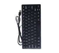 ZEPFJHE Wireds USB Miniature Keyboards 78 Thin Design For Desktop Laptop PC Ergonomic And Portable Ergonomic Keyboards