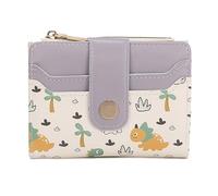 ZEPFJHE Women Wallet Simple Bifold Wallets PU Leather Purse Thin Short Wallet Small Bifold Cash Card Holder Bag Compact Wallets for Women