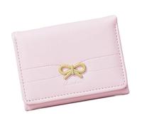ZEPFJHE Women Wallet Simple Trifold Wallets PU Leather Purse Short Wallet Small Cash Card Holder Bag Compact Wallets Clutch Purse