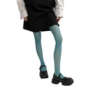 ZEPFJHE Womens Semi Opaque Thin Elastic Footed Pantyhose 90s Aesthetic Sweet Candy Colored Sheer Tights Leggings Stockings Women Tights