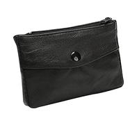 ZEPFJHE Women's Short Small Wallet for Case Ladies Leather Purse for Key Coin Card Holder Money Bag