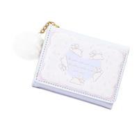 ZEPFJHE Womens Wallet with Card Holder Coin Purse Lovely Change Purse Cartoon Rabbits Short PU Leather Wallet for Travel Pu Leather Change Rabbits Korean Styles with Card Holder