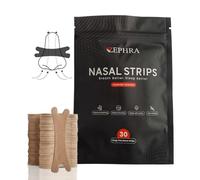 ZEPHRA Nose Strips for Breathing - 30 Nasal Strips Anti Snoring Aids for Men and Women Nose Tape for Sleeping Stop Snoring Aids for Men Women Nose Breathing Strips Drug-Free Anti Snoring Devices