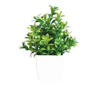Zephylix Artificial Bonsai, Artificial Plants Indoor Fake Plants Bonsai Tree Small Fake Plants 2.56" x 2.76"for Bookshelf Bathroom Home Décor, Farmhouse Zen Garden Room Decor H
