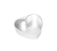 Zephylix Heart Shaped Cake Pans, 6/8/10 Inch Reusable Baking Tins Heart Cake Pan Set for Brownies 6inch