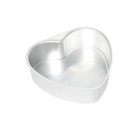 Zephylix Heart Shaped Cake Pans, 6/8/10 Inch Reusable Baking Tins Heart Cake Pan Set for Brownies 8Inch