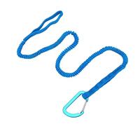 Zephylix Kayak Paddle Leash, 1/2/4Pcs Stretchable Strap Lanyard Rope Kayak Rod Leash Kayak Paddle Lanyard for Kayaking, Canoeing Blue 1pc
