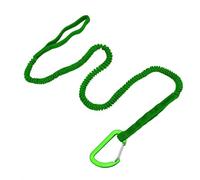 Zephylix Kayak Paddle Leash, 1/2/4Pcs Stretchable Strap Lanyard Rope Kayak Rod Leash Kayak Paddle Lanyard for Kayaking, Canoeing Green 2pcs
