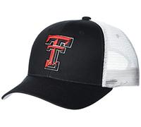 Zephyr Men's Adjustable Snapback Hat Big Rig, Texas Tech Red Raiders Black, Standard Size
