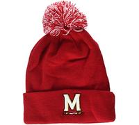 Zephyr Men's Pom Knit Beanie, Team Color, Adjustable