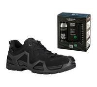 Zephyr MK2 GTX Low Black Women's Shoes + Care Set Lowa for footwear cleaning - set