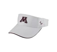 Zephyr Unisex Adult NCAA Officially Licensed Impact Visor, White/Opulent Garden, One Size