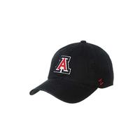 Zephyr Men's Adjustable Scholarship Hat, Arizona Wildcats Black, Standard Size