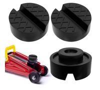 ZephyrCraft 2 Pcs Jack Rubber Pad Set, Universal Rubber Pad for Manoeuvring Jacks, Scissor Jacks, Jack Stands, Car Accessories