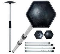 ZephyrCraft Golf Travel Bag Support Rod - Aluminum Adjustable 4 Telescoping Section, Golf Club Bag Accessories Support System with 5 Paragraph Adjustment for Ultimate Protection