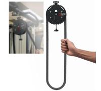ZephyrGlow Endless Rope Trainer, Full-Body Workout Tool, Premium Nylon Rope, Adjustable Resistance Up to 30kg, Portable Pulley Cable Machine for Grip, Arms, Back