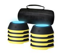 ZephyrGlow Flash Reflex and Reaction Training LED Light, Reaction Training for Thletes, Trainers, Coaches, Fitness Trainers, Physical Educators,Physical Therapy 8PCS