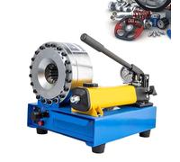 ZephyrGlow High Pressure Hydraulic Hose Crimping Tool, Hose Crimper with 7 Sets of Dies, Fits Industrial and Auto Applications