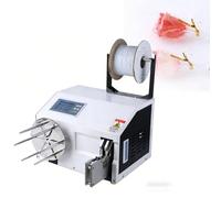 ZephyrGlow Sealing Machine Automatic Twist Tie Bundle, Includes Wire, for Bakery, Power Cord, Network Cable Packaging Ovalplasticcoatedwire winding