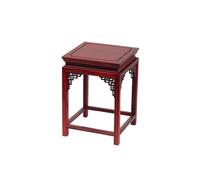 Zephyria Small Flower Pot Stand for Potted Plants, Teapot Bonsai Display Stool, Rosewood for Home Office Decoration Pedestal , Sturdy Pot Holders for Tabletop, Shelf(M)