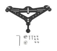 ZephyVita Diving Tray Rig Video Triangular Stabilizer Tripod Base Bracket SLR Camera Underwater Photography for Osmo Action Yi AKASOEK70004K (Black)