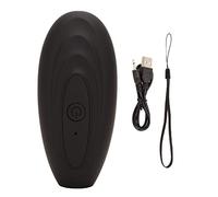ZephyVita Ultrasononic Barking Deterrent Safe Control Device USB Rechargeable Outdoor Portable for Training Pet Black