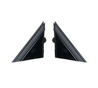ZEPHYX For Fiat, for 500 2012-2019 Molding Door Mirror Triangle plate Cover Flag Cover Front Window A-pillar Triangle 1SH17KX7AA 1SH16KX7AA Door Mirror Flag Cover(Left and Right)