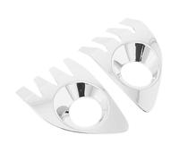 ZEPHYX For TOYOTA, for Corolla, for Cross 2020 2021 ABS Chrome Front Fog Light Lamp Bezel Cover Trim Exterior Garnish Fog Light Cover
