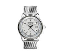 Zeppelin 100 Year Automatic GMT 8666M1 - Man - 42 mm - Analogue - Automatic - Mineral Glass Silver 22 mm