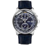 Zeppelin 100 Year 86703 - Man - 42 mm - Analogue - Quartz - Mineral Glass Blue 22 mm