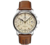 Zeppelin 100 Year Méditerranée 96705 - Man - 42 mm - Analogue - Quartz - Mineral Glass Beige 22 mm