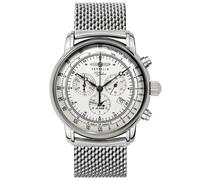Zeppelin 100 Year Swiss Movement 7680M1 - Man - 42 mm - Analogue - Quartz - Mineral Glass White 22 mm