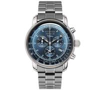 Zeppelin 100 Year Swiss Movement 7680MB3 - Man - 42 mm - Analogue - Quartz - Mineral Glass Blue 22 mm