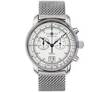 Zeppelin 100 Year Swiss Movement 7690M1 - Man - 42 mm - Analogue - Quartz - Mineral Glass White 22 mm