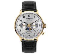 Zeppelin 7038-1 Quartz Watch Mens Analogue Quartz Watch with Leather Bracelet 7038-1
