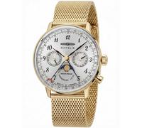 Zeppelin 7039M-1 LZ Hindenburg moonphase Ladies Watch 36mm 3ATM