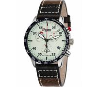 Zeppelin 7298-5 Eurofighter Typhoon quartz Mens Watch Chronograph 43mm 10ATM