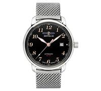 Zeppelin 7656M-2 Mens Count Silver Steel Bracelet Watch