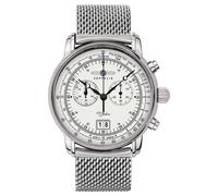 Zeppelin 7690M-1 big-date Chronograph 100 years Mens Watch 43mm 5ATM