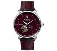 Zeppelin LZ 120 Bodensee Red Open Heart Dial Automatic Dress Z81665 Men's Watch