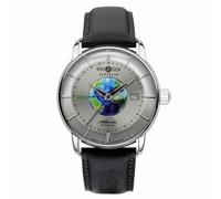 Zeppelin 8468-1 Atlantic Silver Tone Dial Automatic Wristwatch