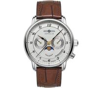 Zeppelin 8536-1 Mens Watch Friedrichshafen Moon Phase 40mm 5ATM