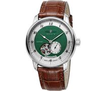 Zeppelin 8566-2 Mens Watch Friedrichshafen Open Heart Automatic 40mm 5ATM