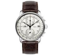 Zeppelin 8670-1 100 years Chronograph Mens Watch 43mm 5ATM
