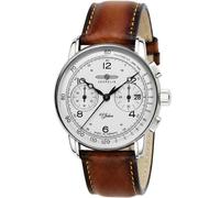Zeppelin 8676-1 Chronograph 100 Years Zeppelin Mens Watch 42mm 5ATM