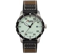 Zeppelin Analogue Wristwatch mid-34104, Brown, Strip