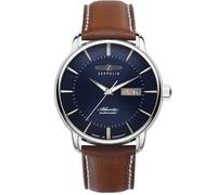Zeppelin Atlantic Automatic 84663 - Man - 40 mm - Analogue - Automatic - Mineral Glass Blue 20 mm